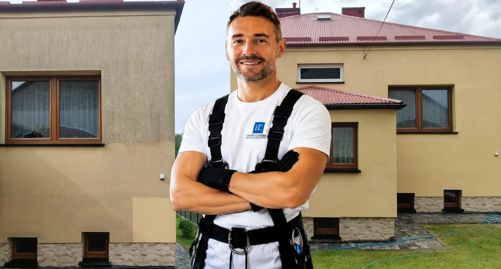 czyszczenie mycie elewacji Brzeszcze Eksperci Czystosci